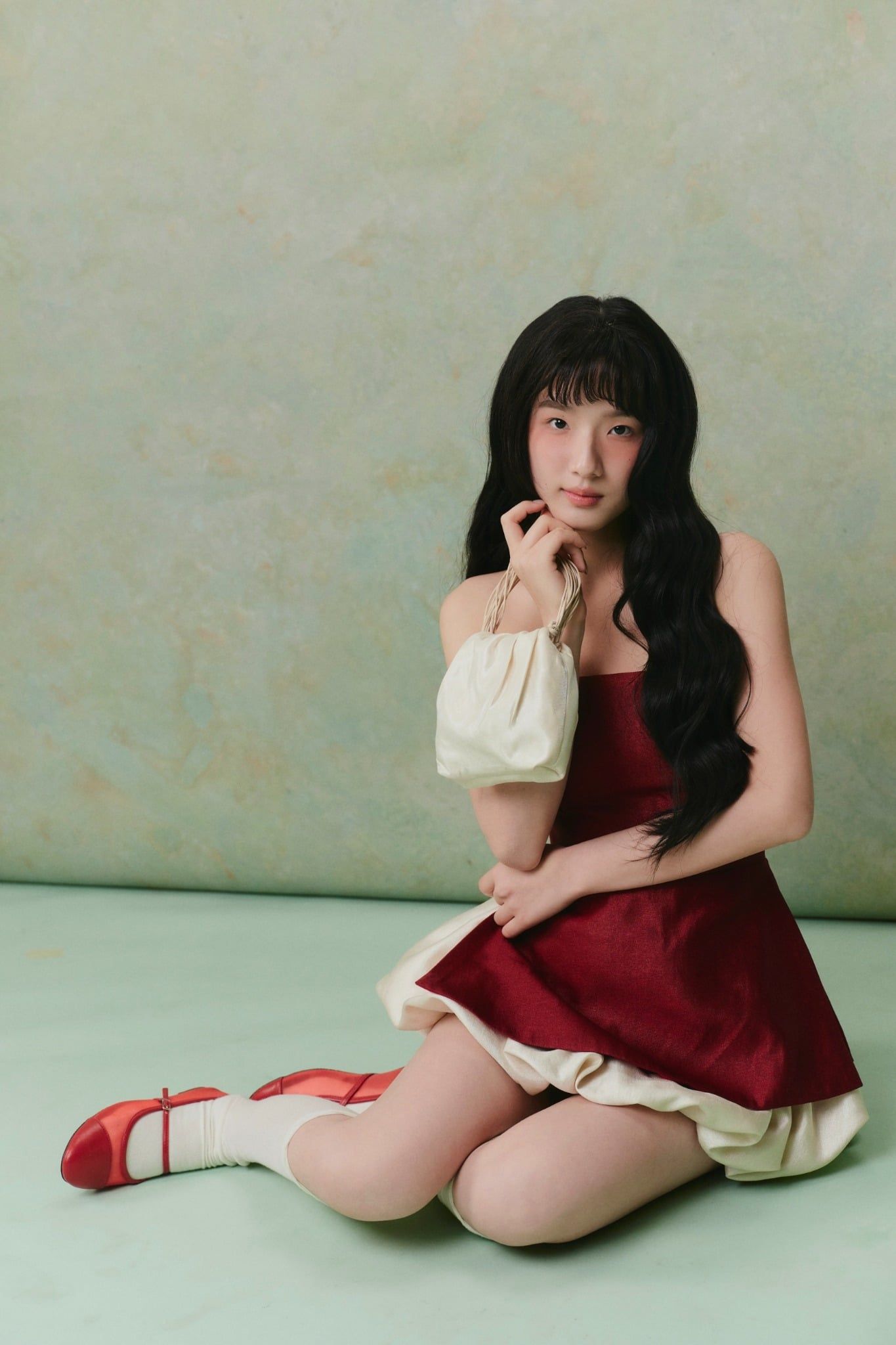 Áo cúp ngực Tafta Peplum Tube Top nhiều màu