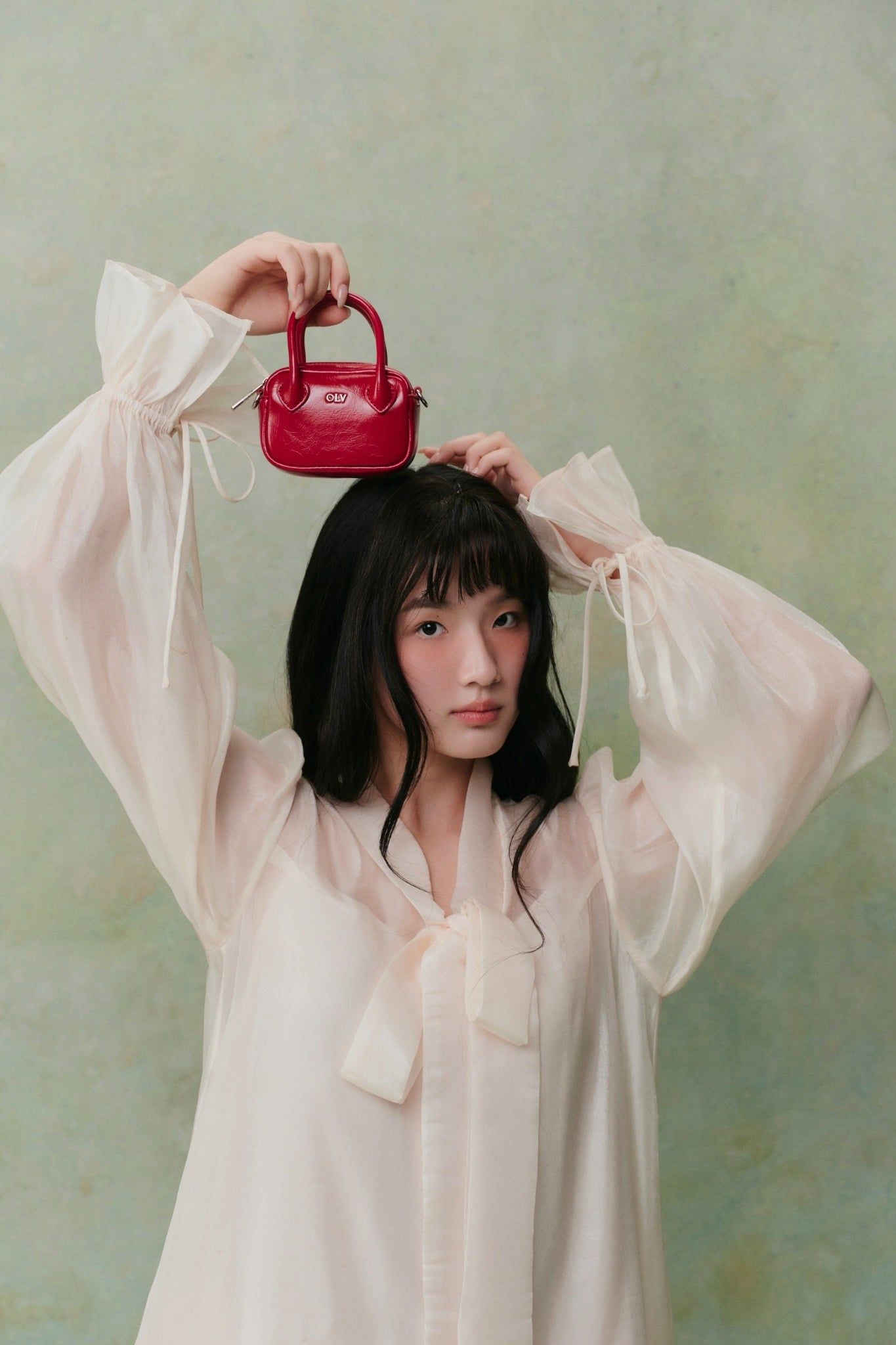 Đầm suông Chiffon Bowy Oversized Mini Dress nhiều màu