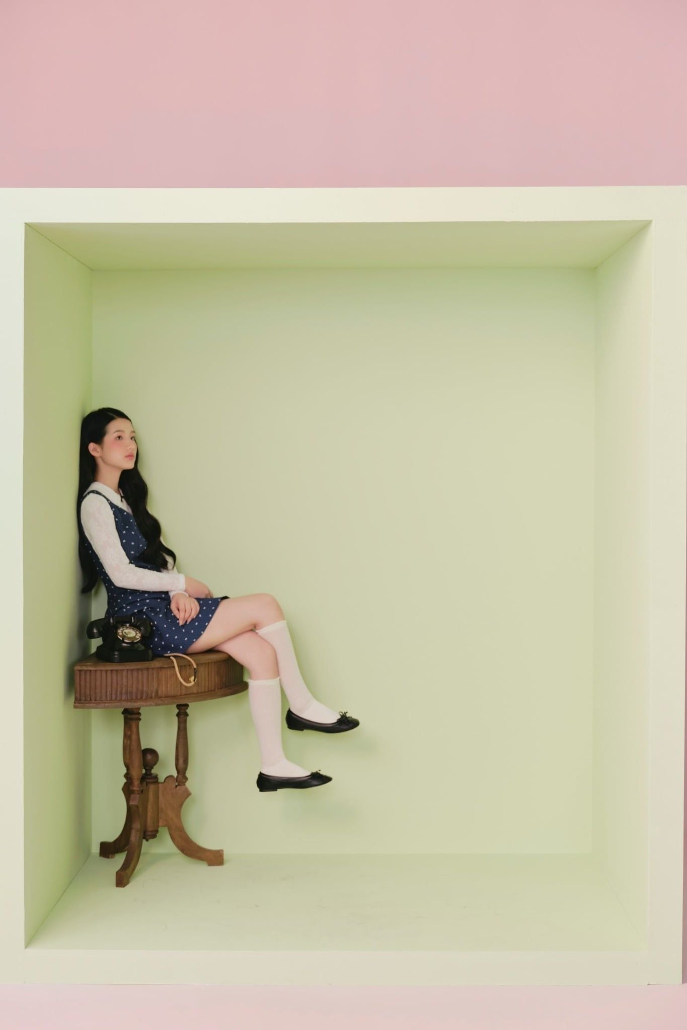 Áo sơ mi Blue Cotton Buttoned Shirt