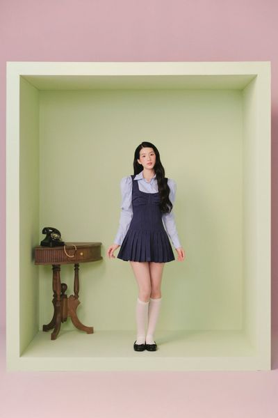  Áo sơ mi Blue Cotton Buttoned Shirt 