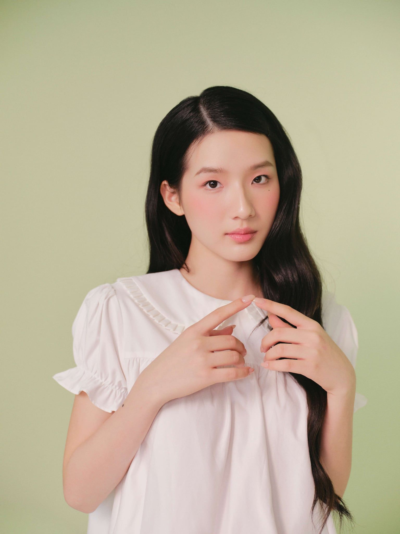 Đầm babydoll White Plain Babydoll