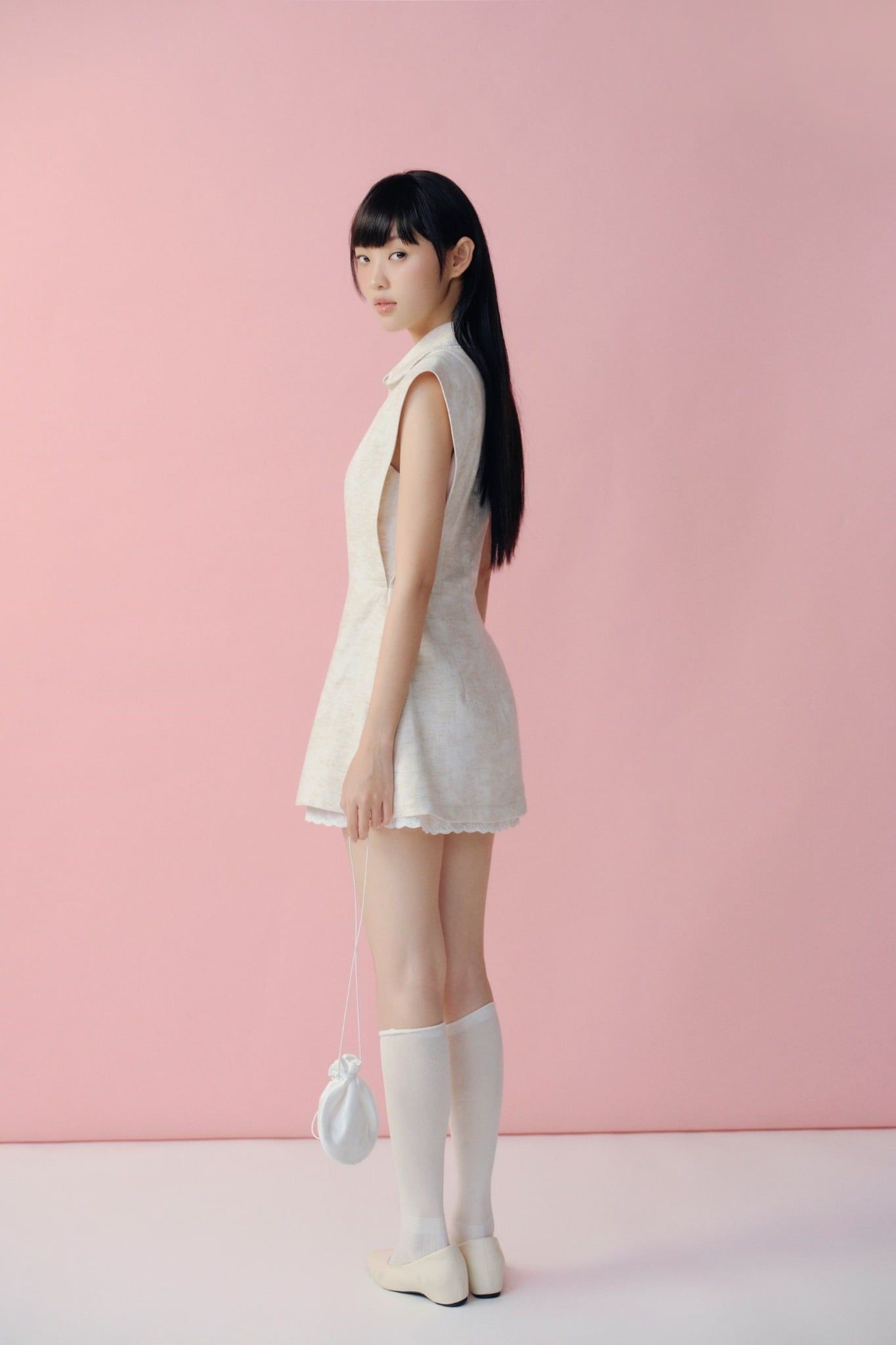 Váy cánh dơi Ivory A Line Mini Dress