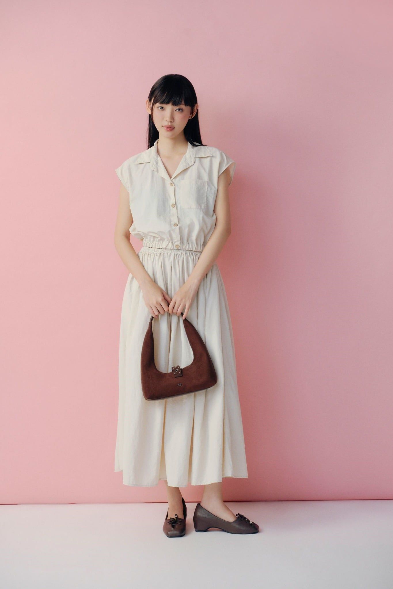 Set áo và chân váy Parachute Batwing Midi Set nhiều màu