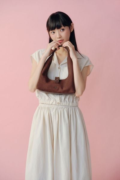  Set áo và chân váy Parachute Batwing Midi Set nhiều màu 