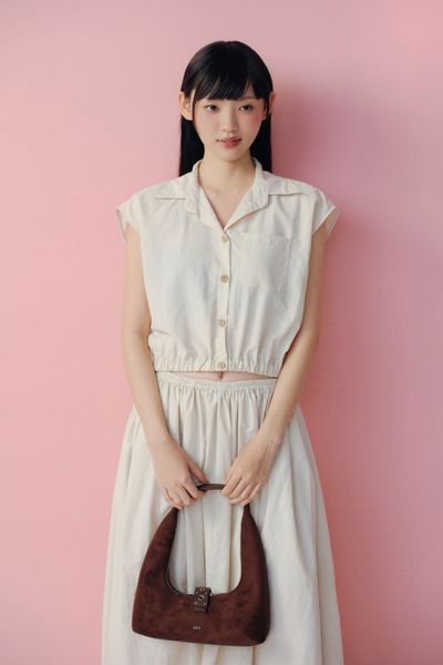  Set áo và chân váy Parachute Batwing Midi Set nhiều màu 