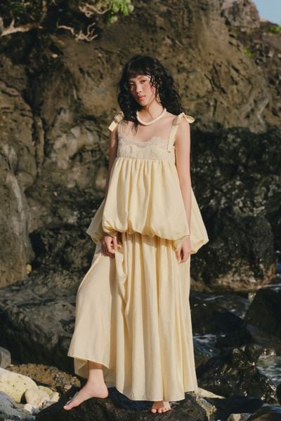  Áo bí Butter Cotton Cami Puff Top 