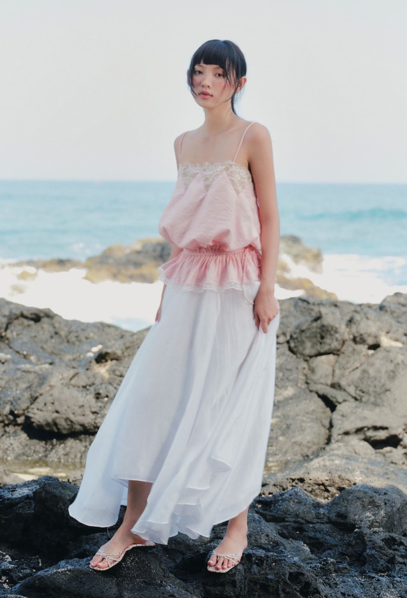 Áo kiểu 2 dây Blush Kate Layered Cami Top