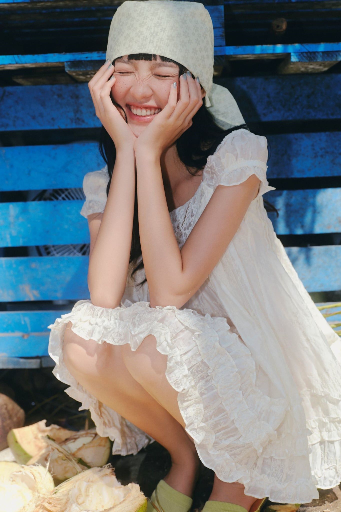Váy Kate Ruffled Babydoll Dress nhiều màu
