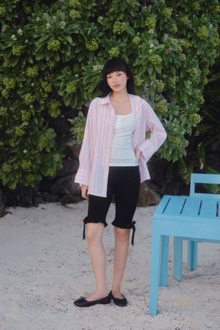 Áo sơ mi Striped Long Sleeves Shirt nhiều màu