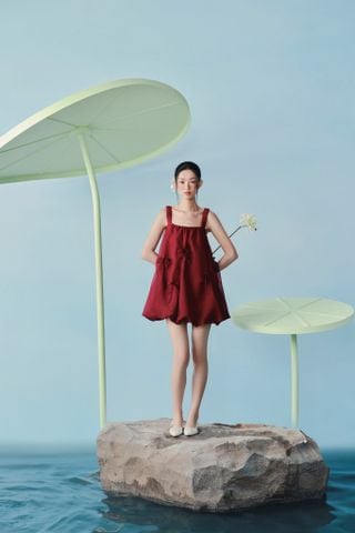 Đầm bí hai dây Laina Dress nhiều màu