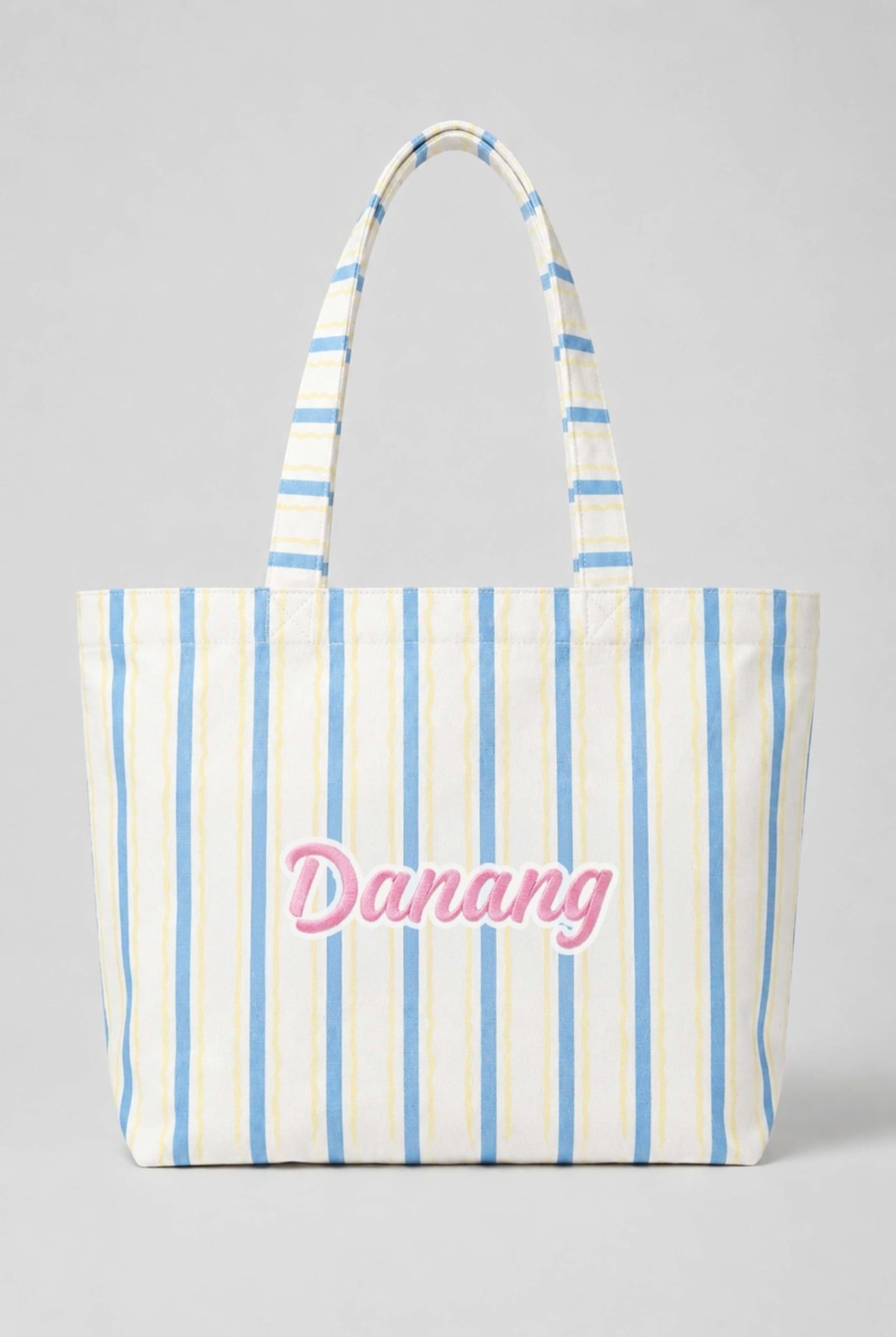 Túi tote du lịch Striped Tote Bag