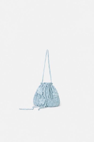  Túi dây rút Fleur Drawstring Hand Bag nhiều màu 