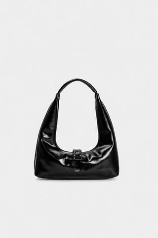 Túi da bóng đeo vai Leather Shoulder Bag nhiều màu