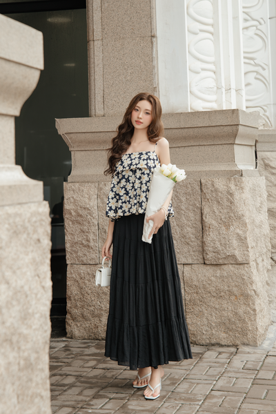  Chân váy Alie Midi Skirt nhiều màu 