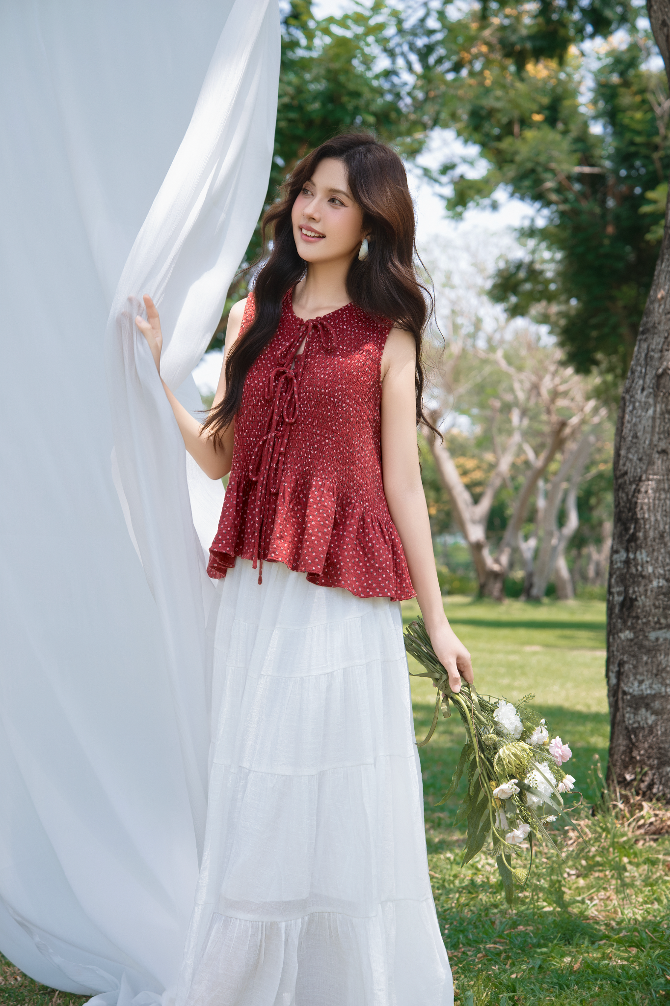 Áo Floralie Fleur Top nhiều màu