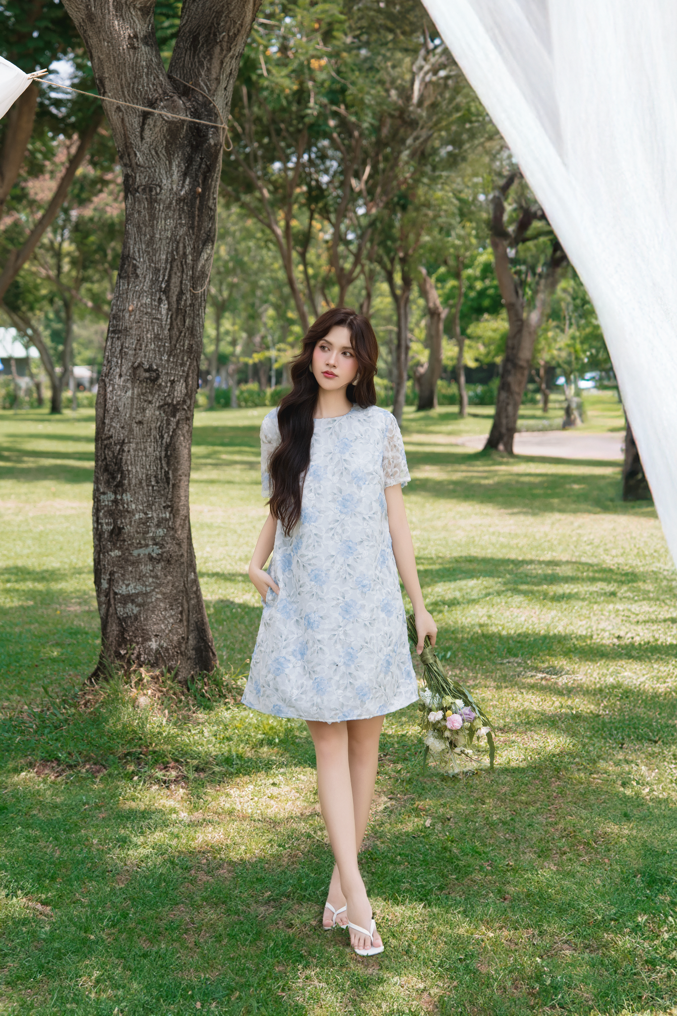 Taja Loose Dress nhiều màu