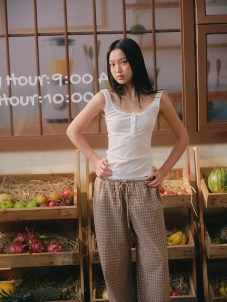 Áo Lace Trim Cami Top nhiều màu