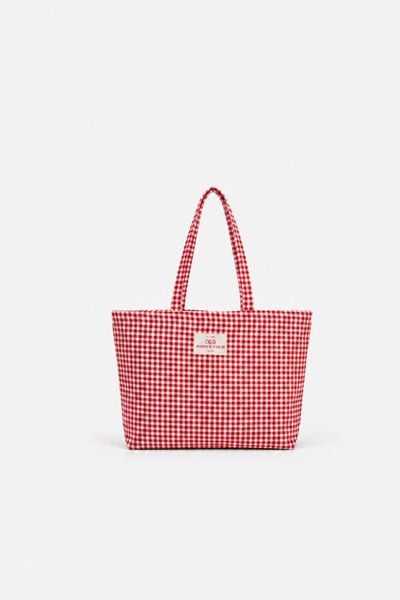  Túi họa tiết mùa hè Tote Bag nhiều màu 