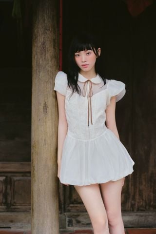 Đầm bí tay phồng Idalia Dress nhiều màu