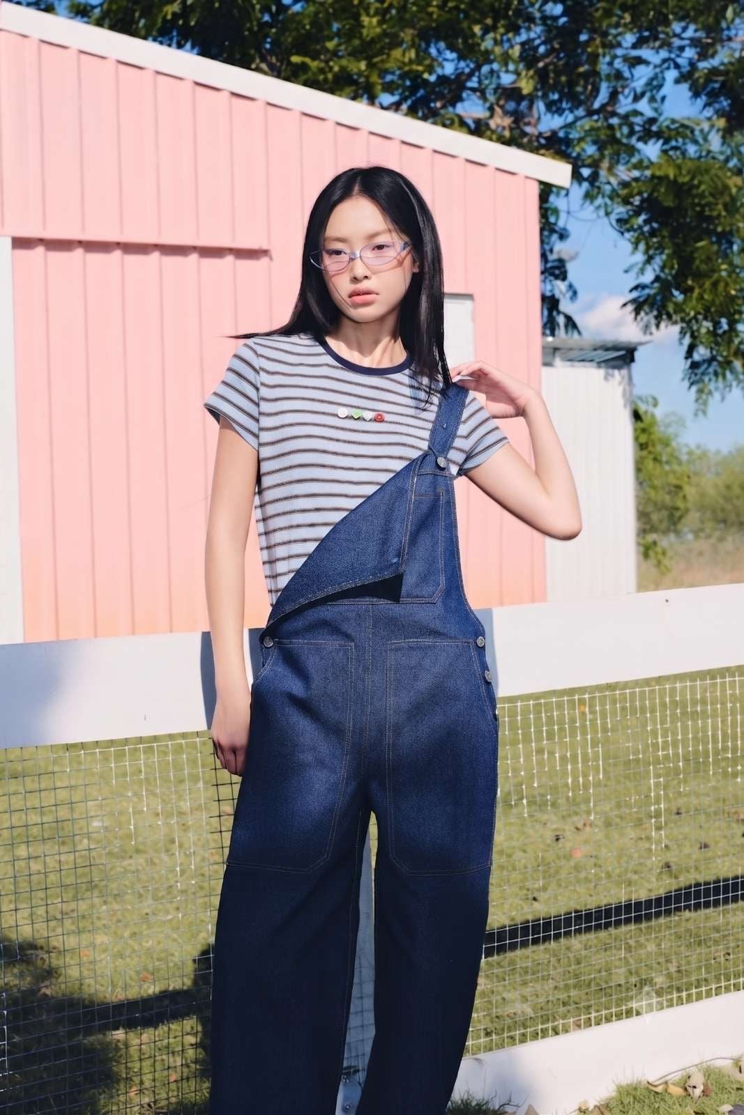 Áo thun babytee kẻ sọc nhiều màu