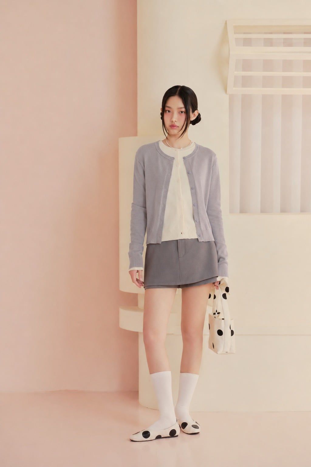 Áo len cardigan Yona Long Sleeve Top nhiều màu