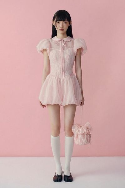  Đầm bí tay phồng Idalia Dress nhiều màu 