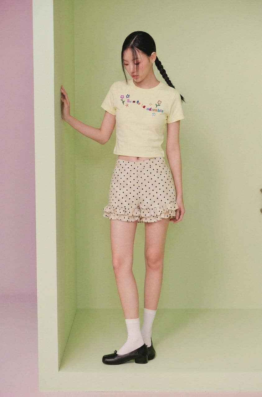 Áo thun babytee thêu nổi nhiều kiểu