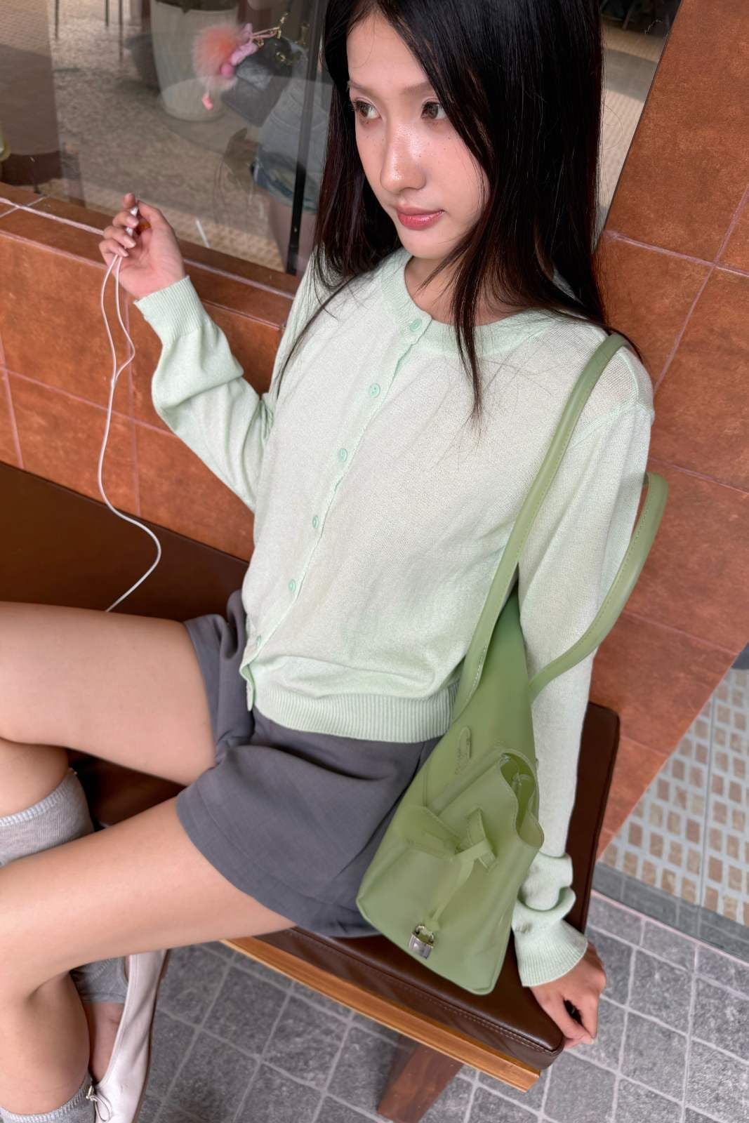 Áo len cardigan Yona Long Sleeve Top nhiều màu