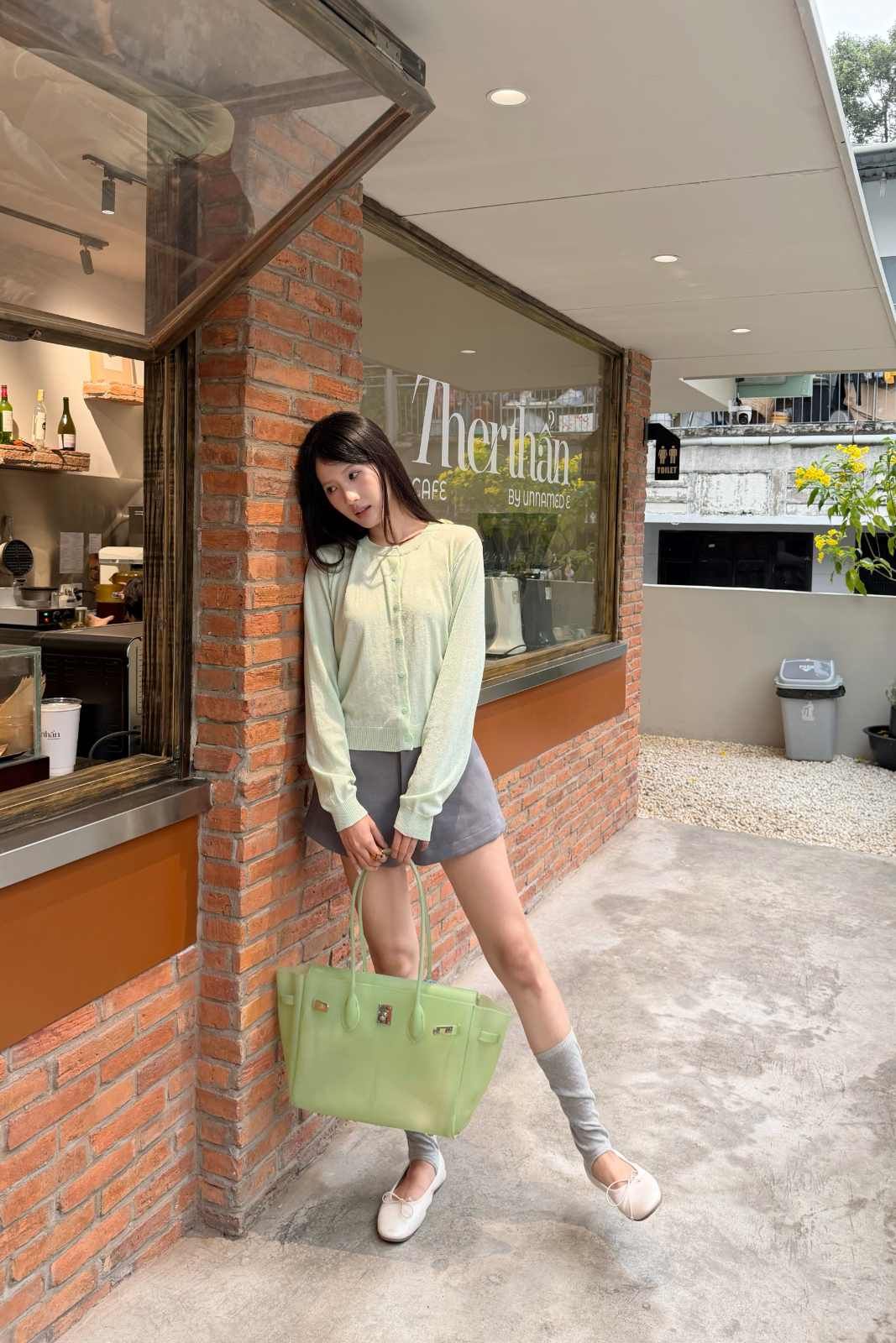 Áo len cardigan Yona Long Sleeve Top nhiều màu