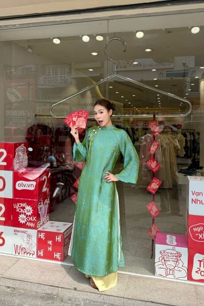  Áo Dài Diệp Anh (Không kèm quần) 