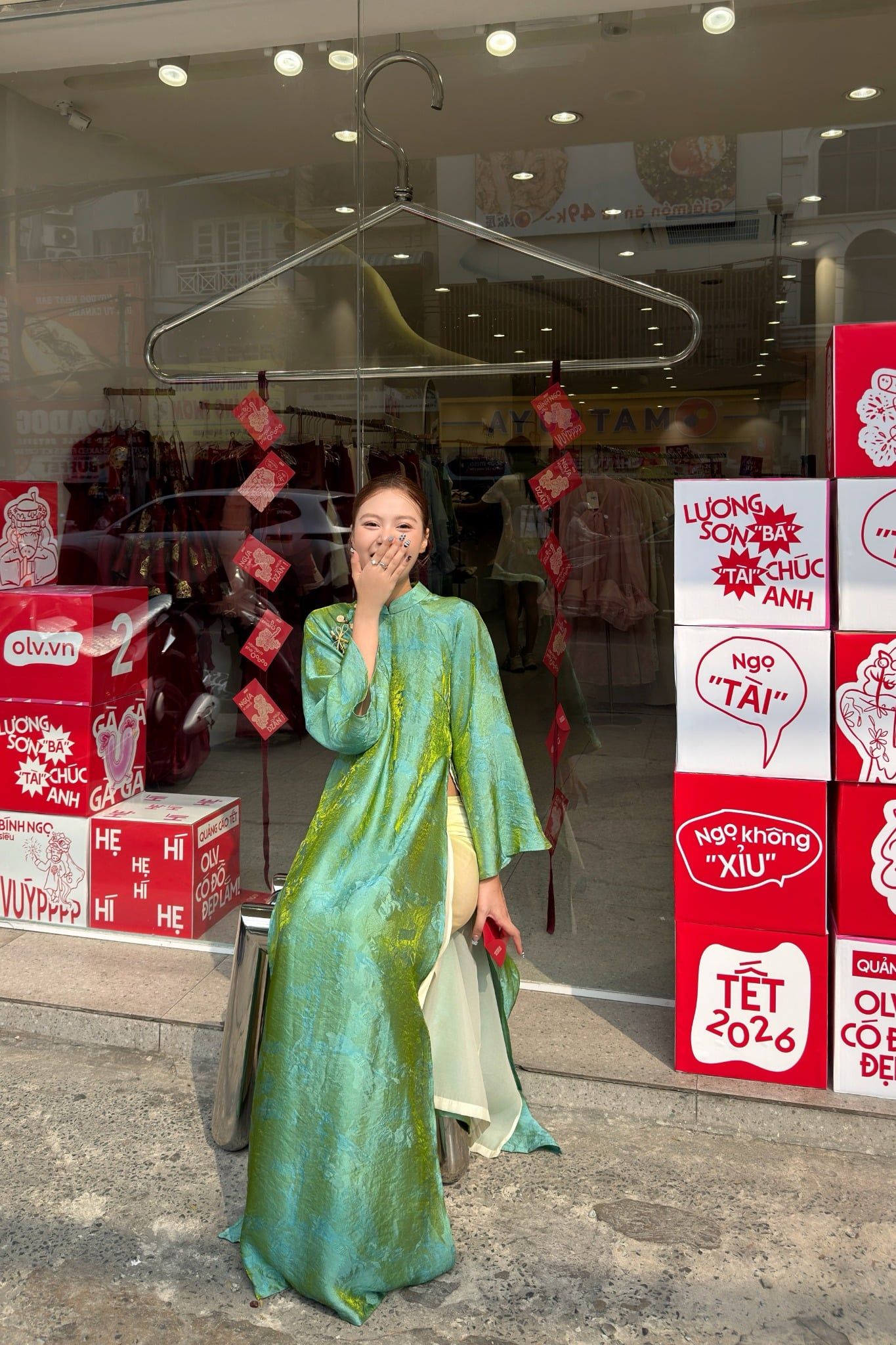 Áo Dài Diệp Anh (Không kèm quần)