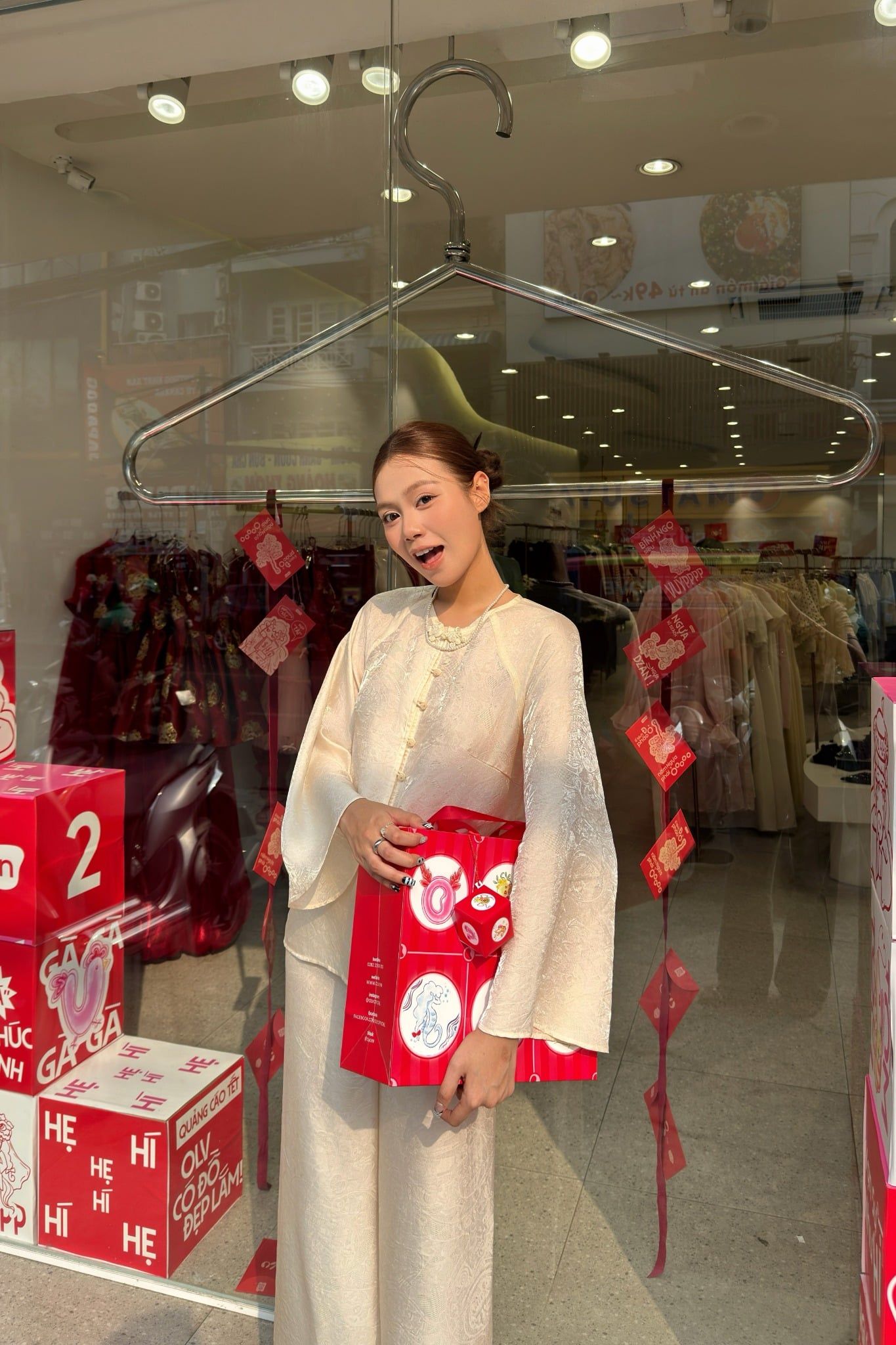 Set áo bà ba kèm quần Uyển Dung