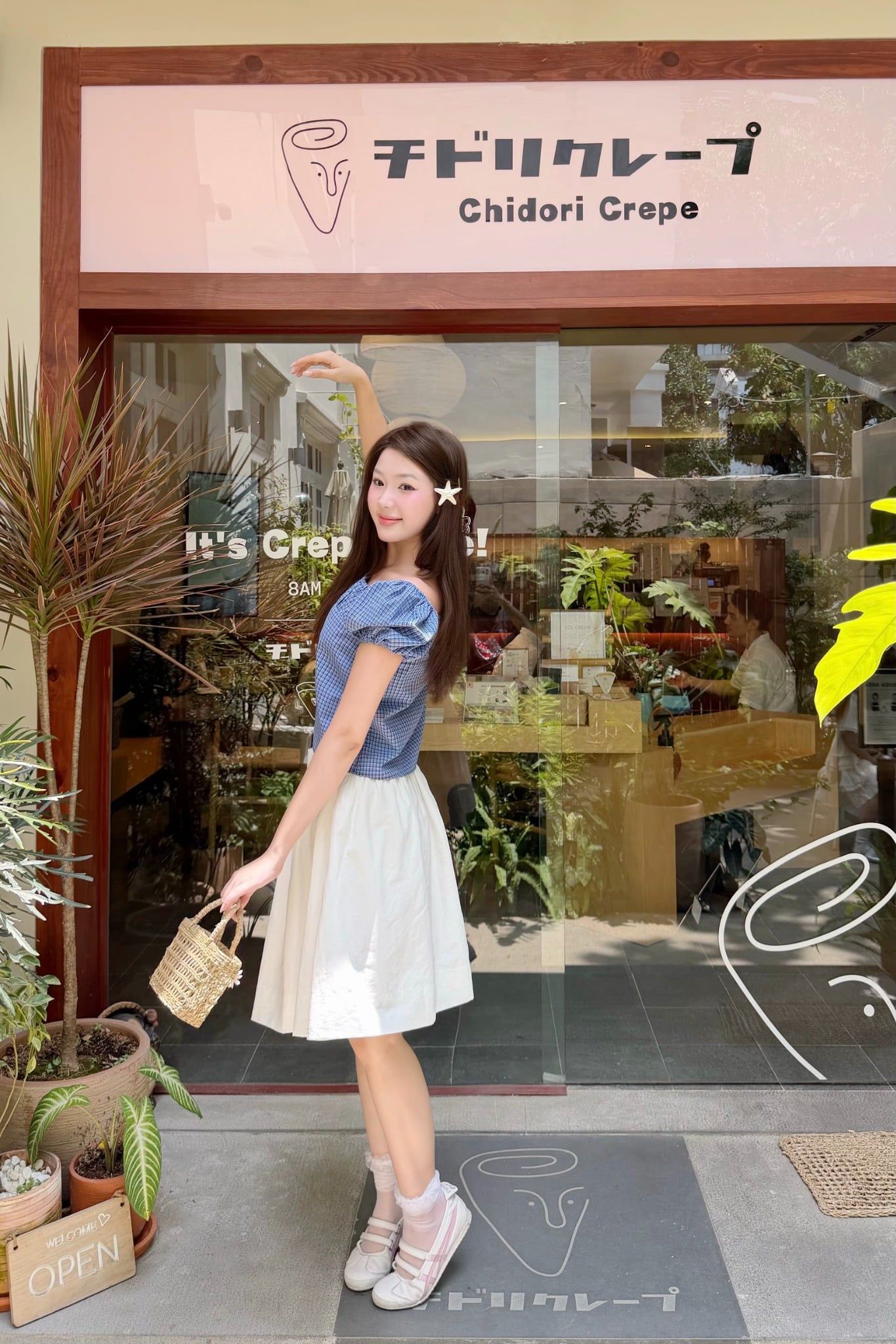 Áo Square Neck Puff Top nhiều màu