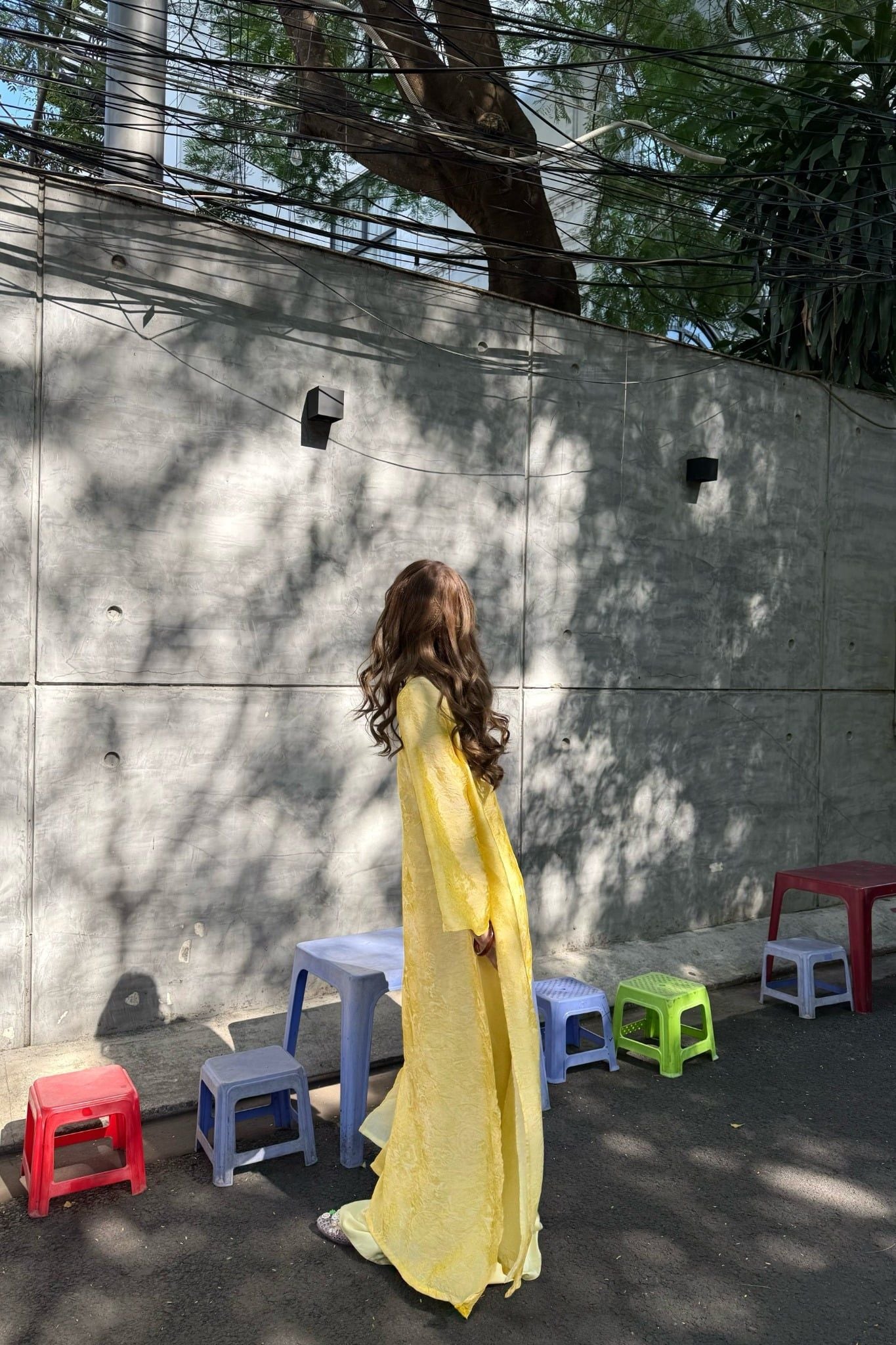 Áo Dài Nhược Vy (Không kèm quần)