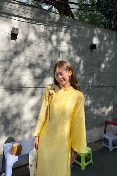  Áo Dài Nhược Vy (Không kèm quần) 