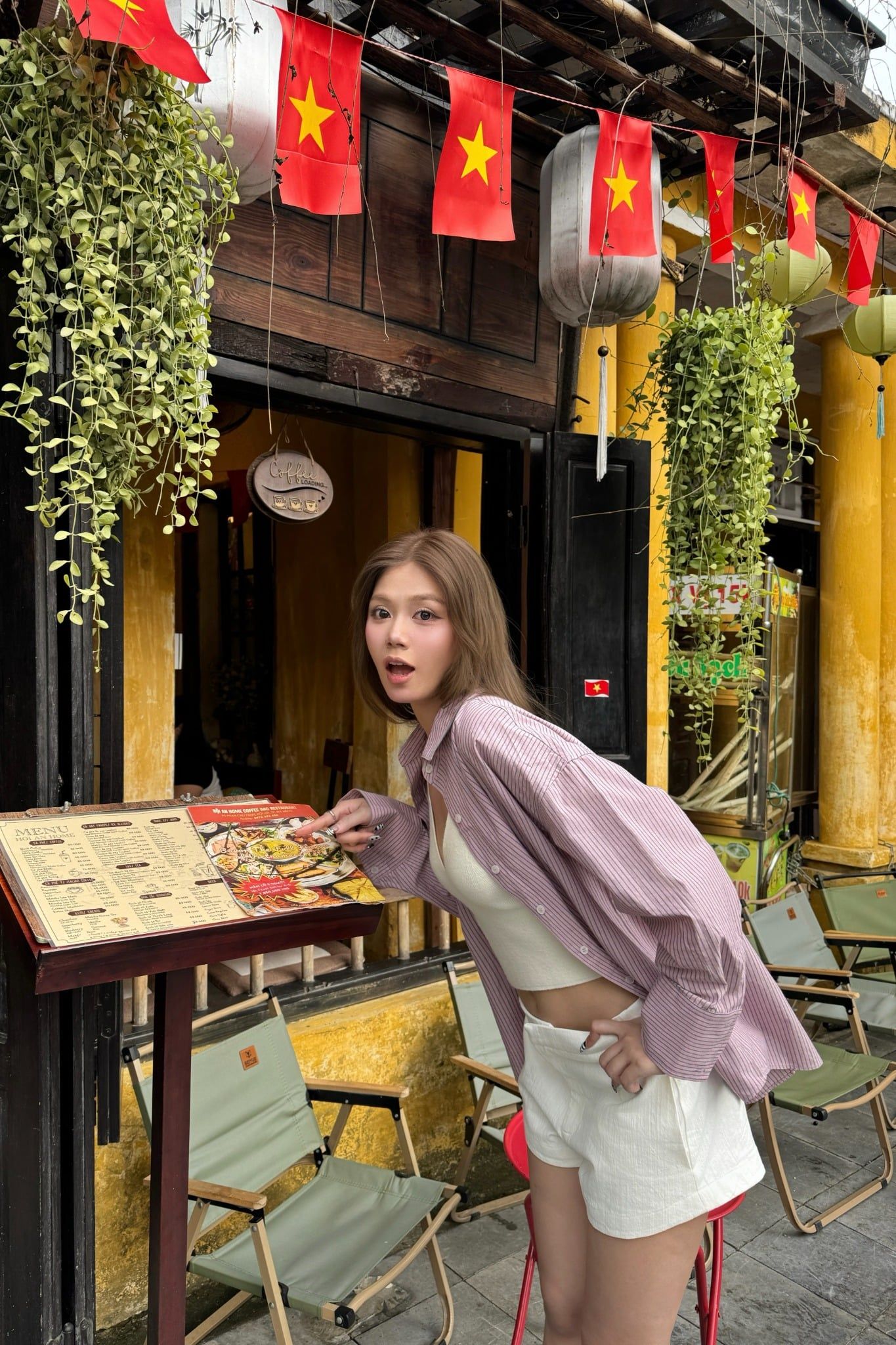 Áo sơ mi Striped Long Sleeves Shirt nhiều màu