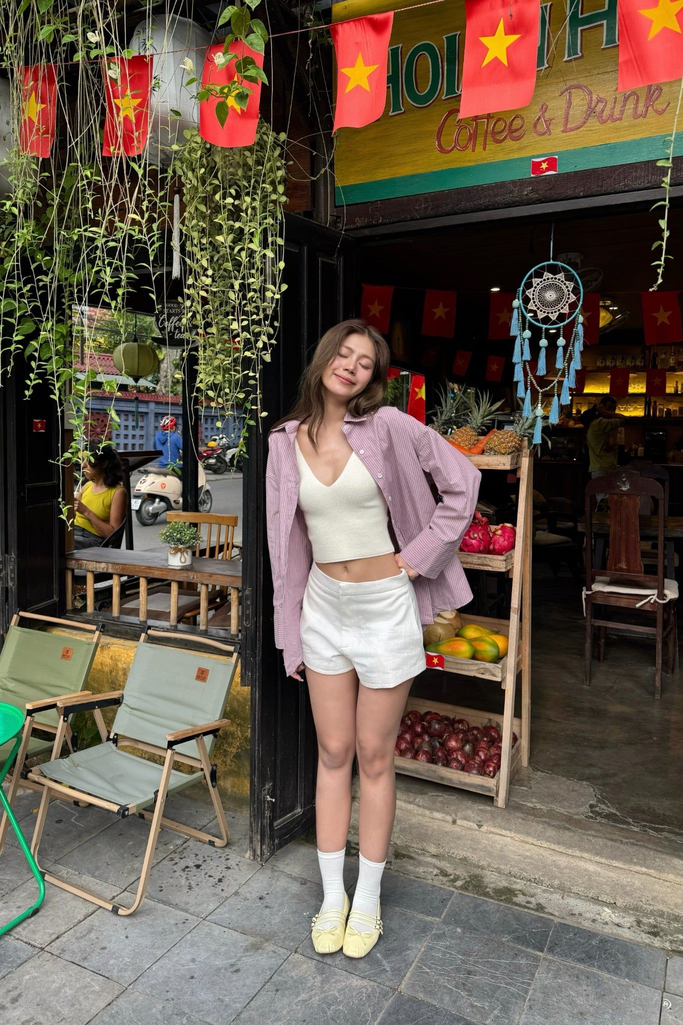 Áo sơ mi Striped Long Sleeves Shirt nhiều màu