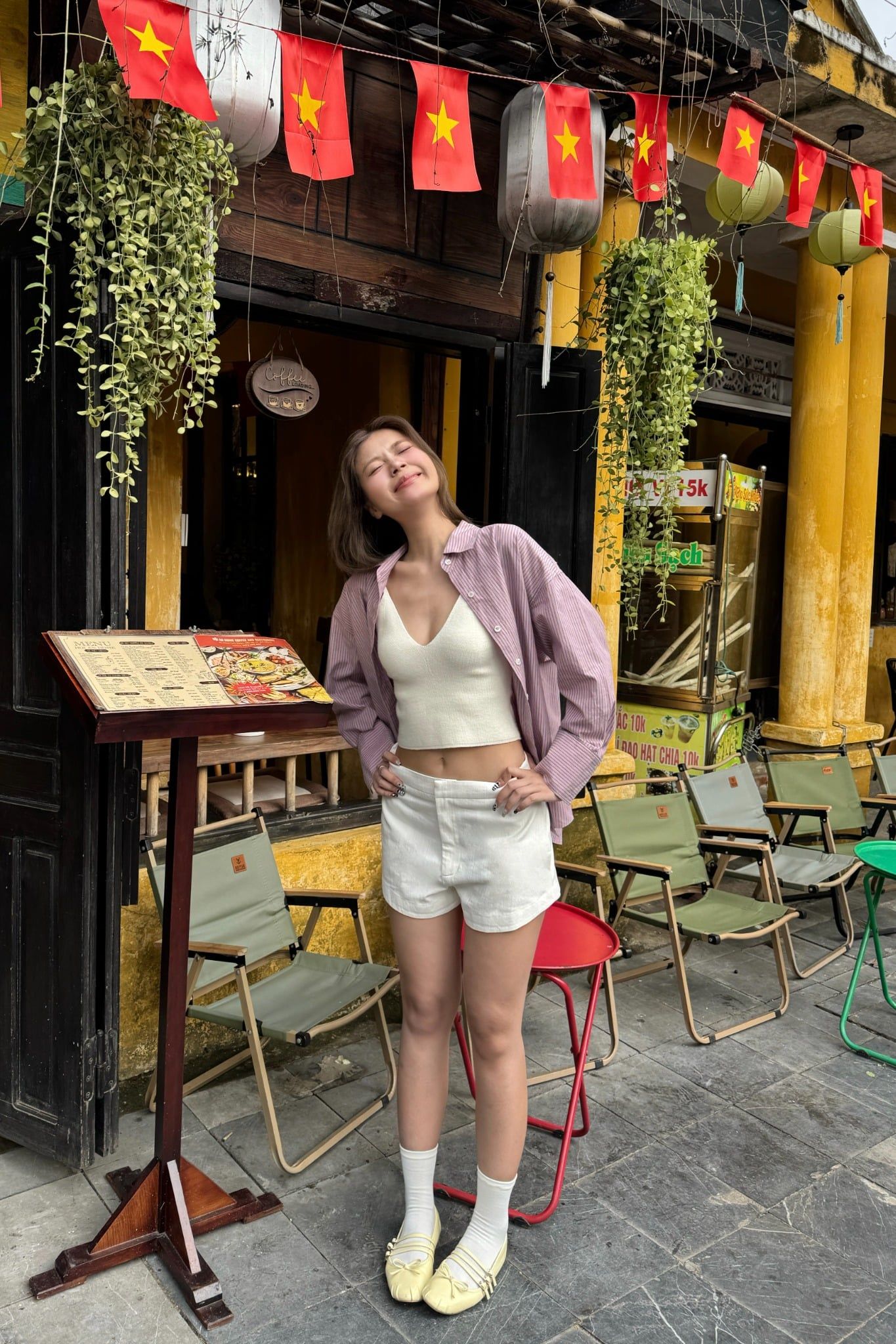 Áo sơ mi Striped Long Sleeves Shirt nhiều màu