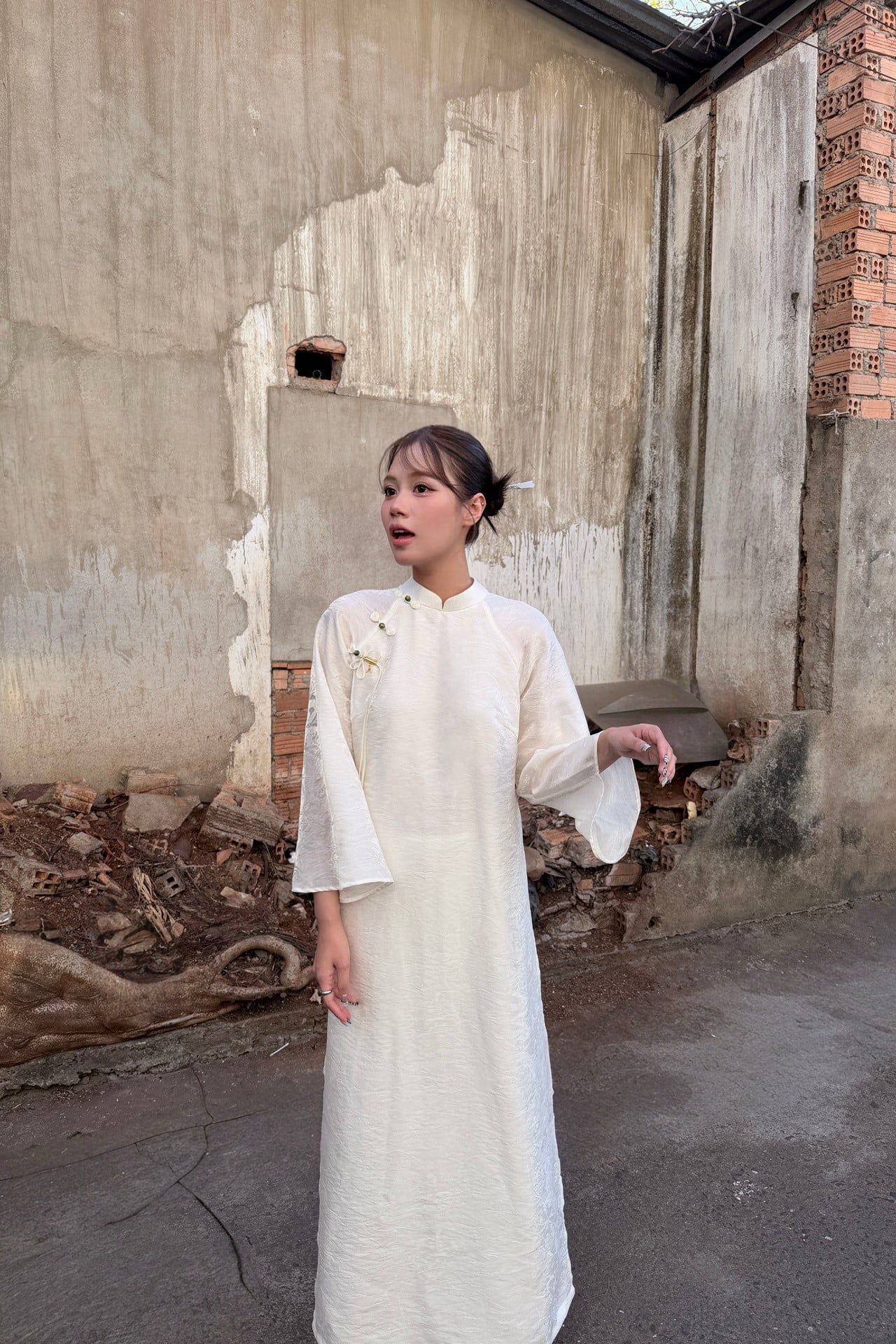 Áo Dài Thụy An (Không kèm quần)