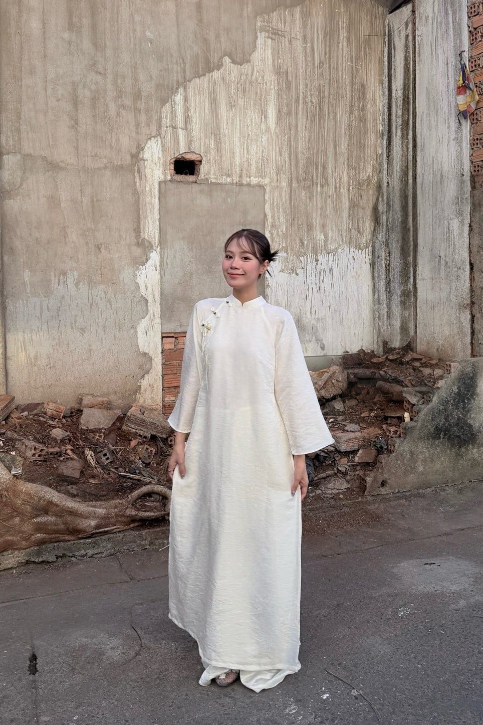 Áo Dài Thụy An (Không kèm quần)