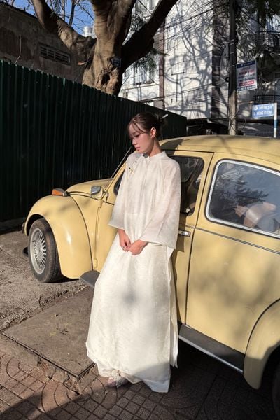  Áo Dài Thụy An (Không kèm quần) 