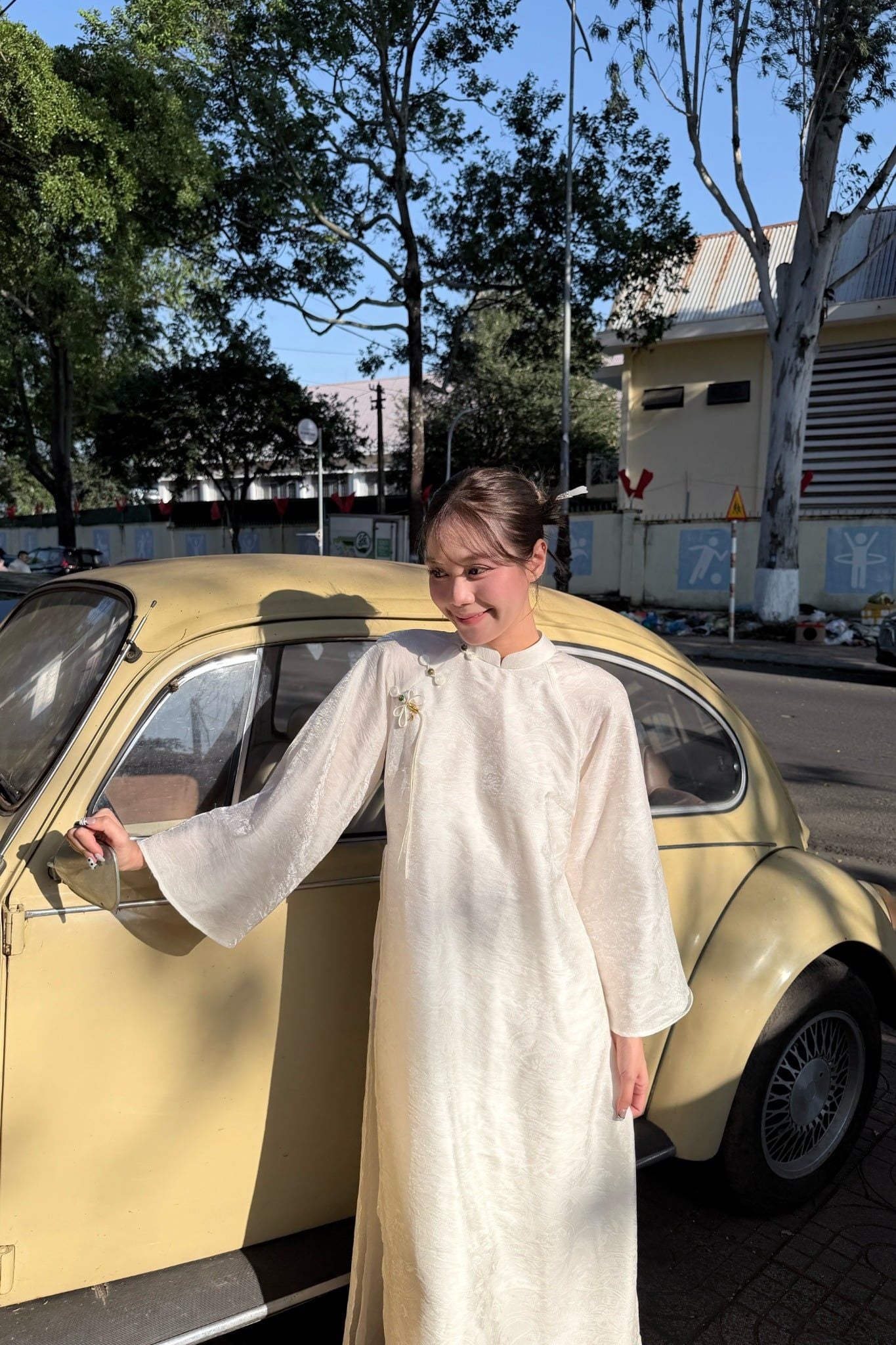 Áo Dài Thụy An (Không kèm quần)