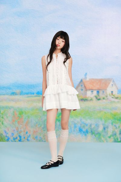  Giày búp bê Multi-Strap Mary Jane Flats nhiều màu 