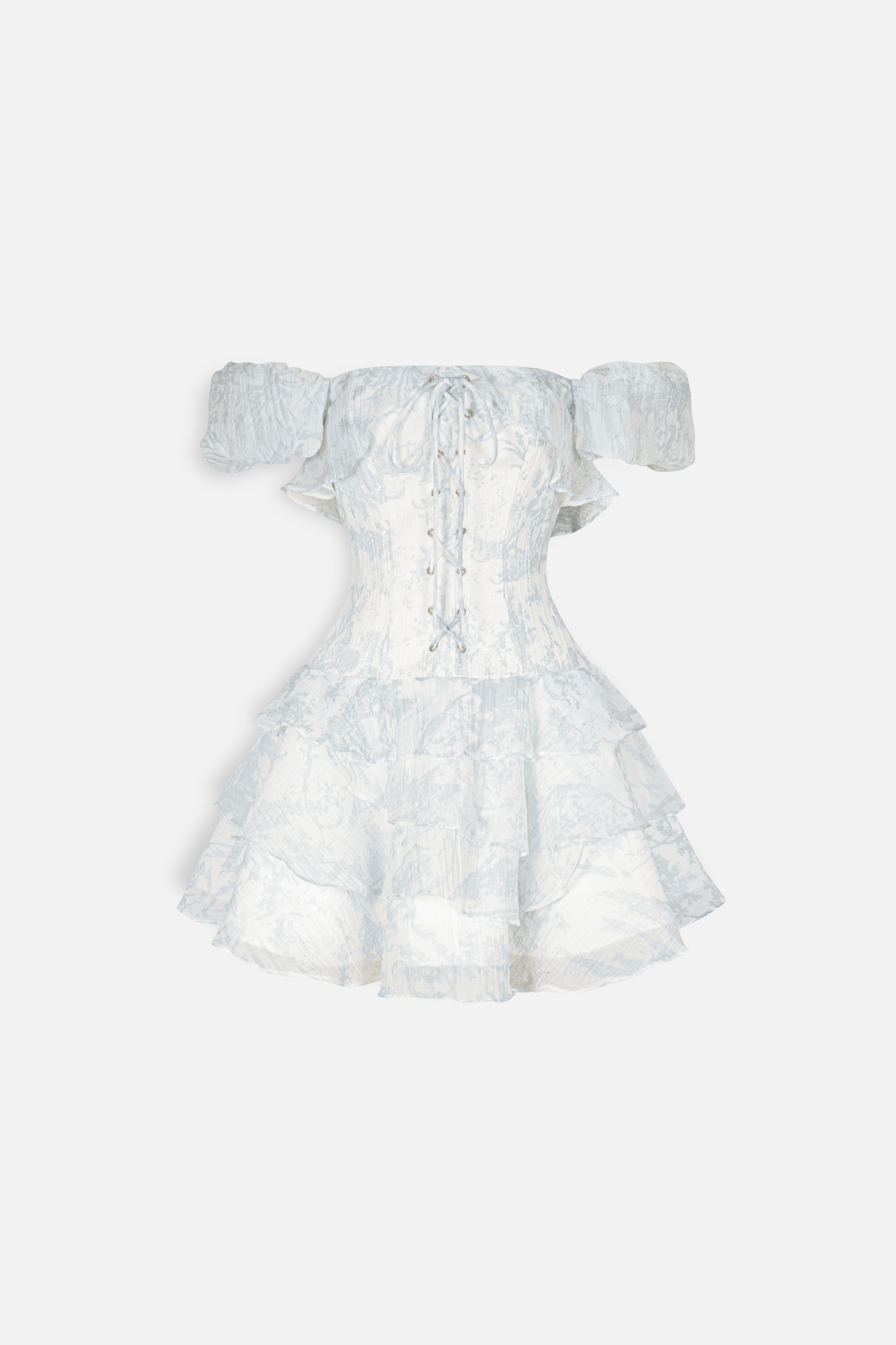 Bristol Fleur Dress in Blue