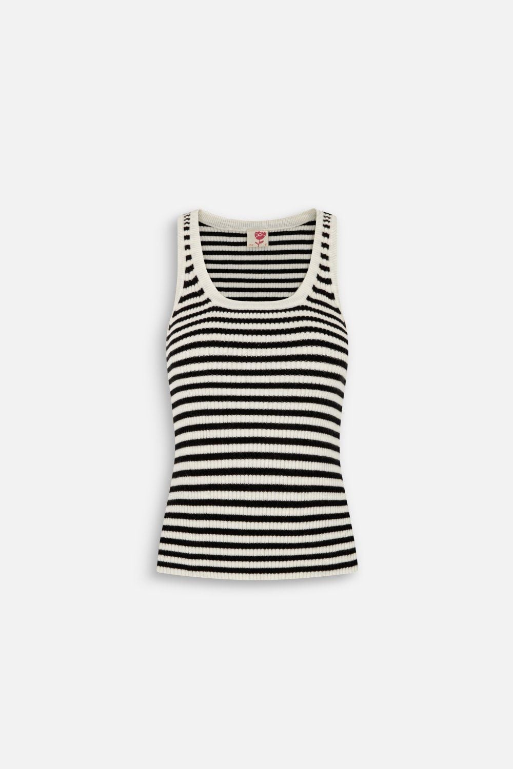 Áo Striped Ribbed Knit Tank Top nhiều màu