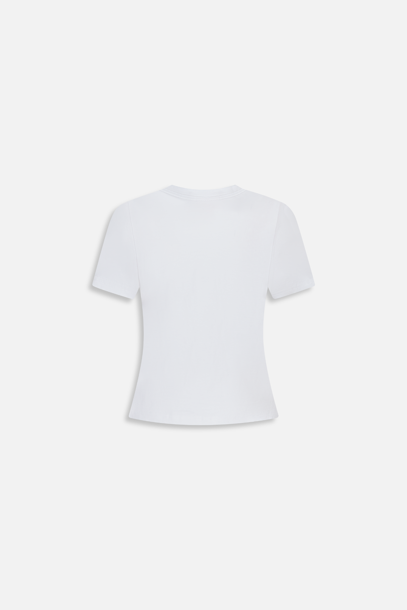 Áo White Pink Bow Cotton Short Sleeve T Shirt