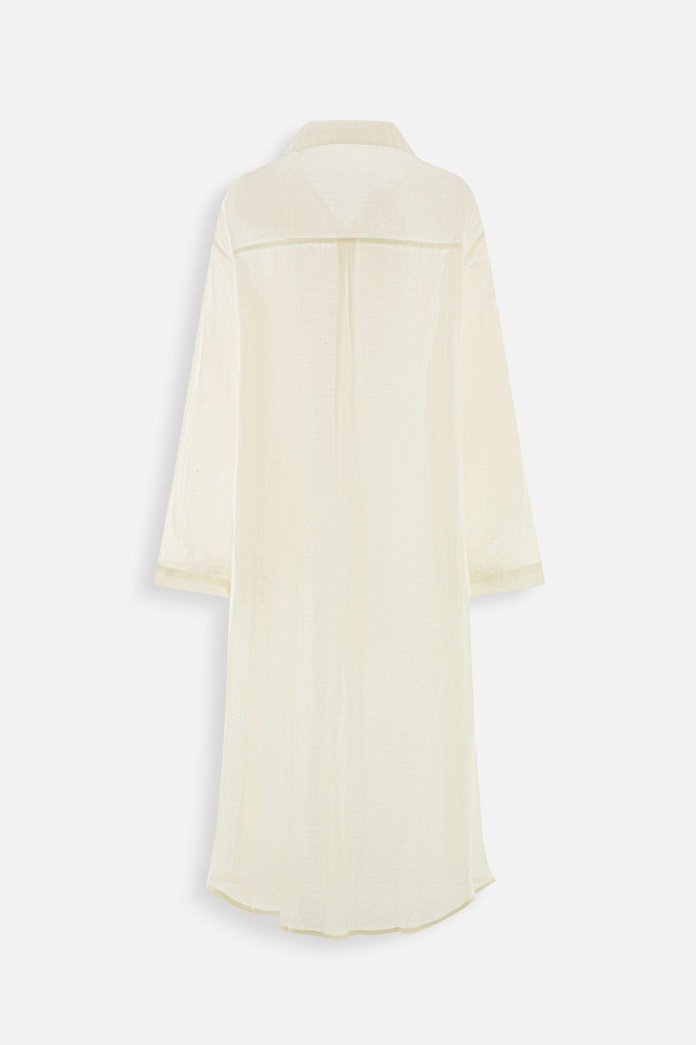 Áo khoác Chiffon Longline Shirt nhiều màu