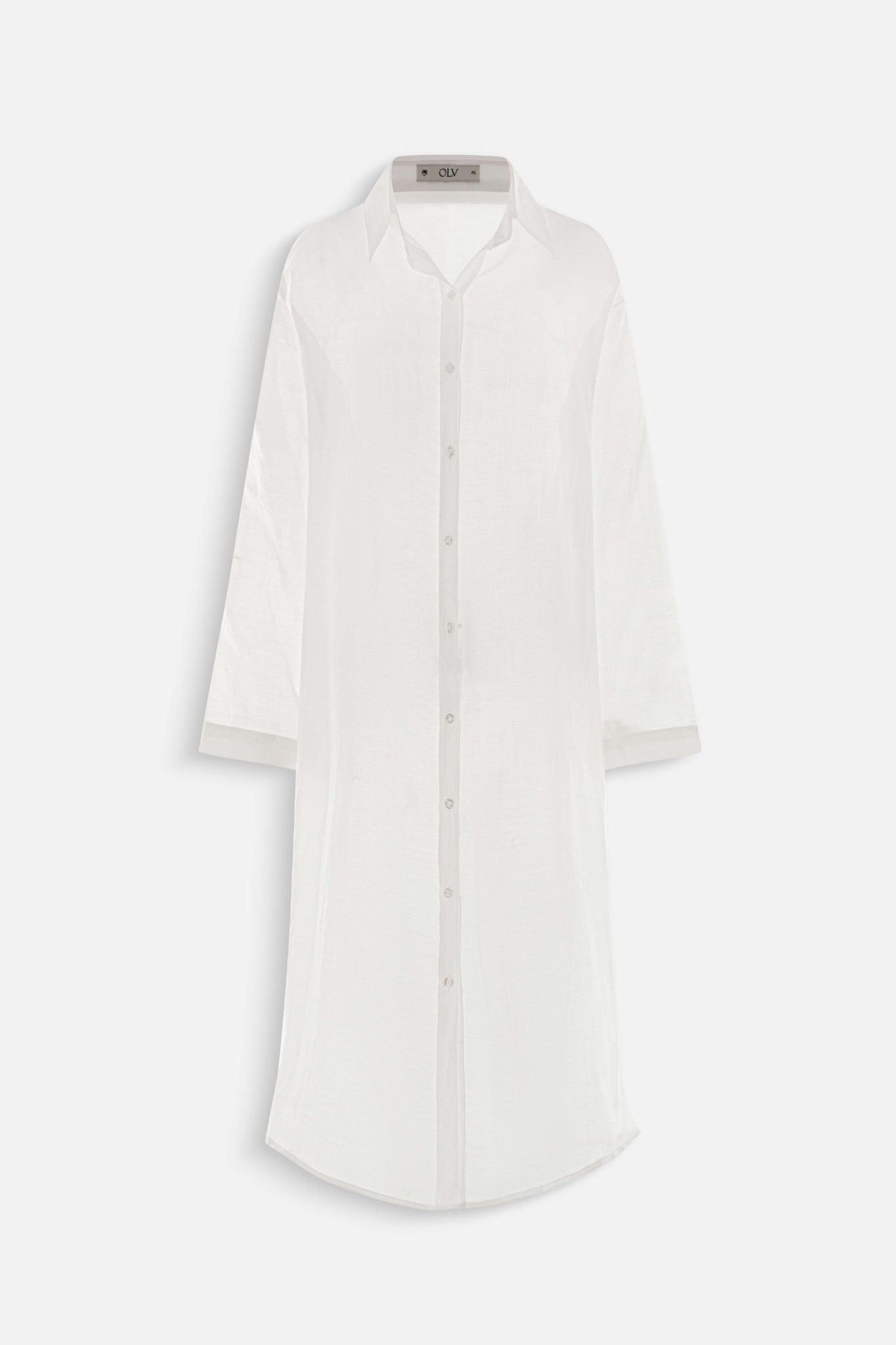 Áo khoác voan Chiffon Longline Shirt nhiều màu