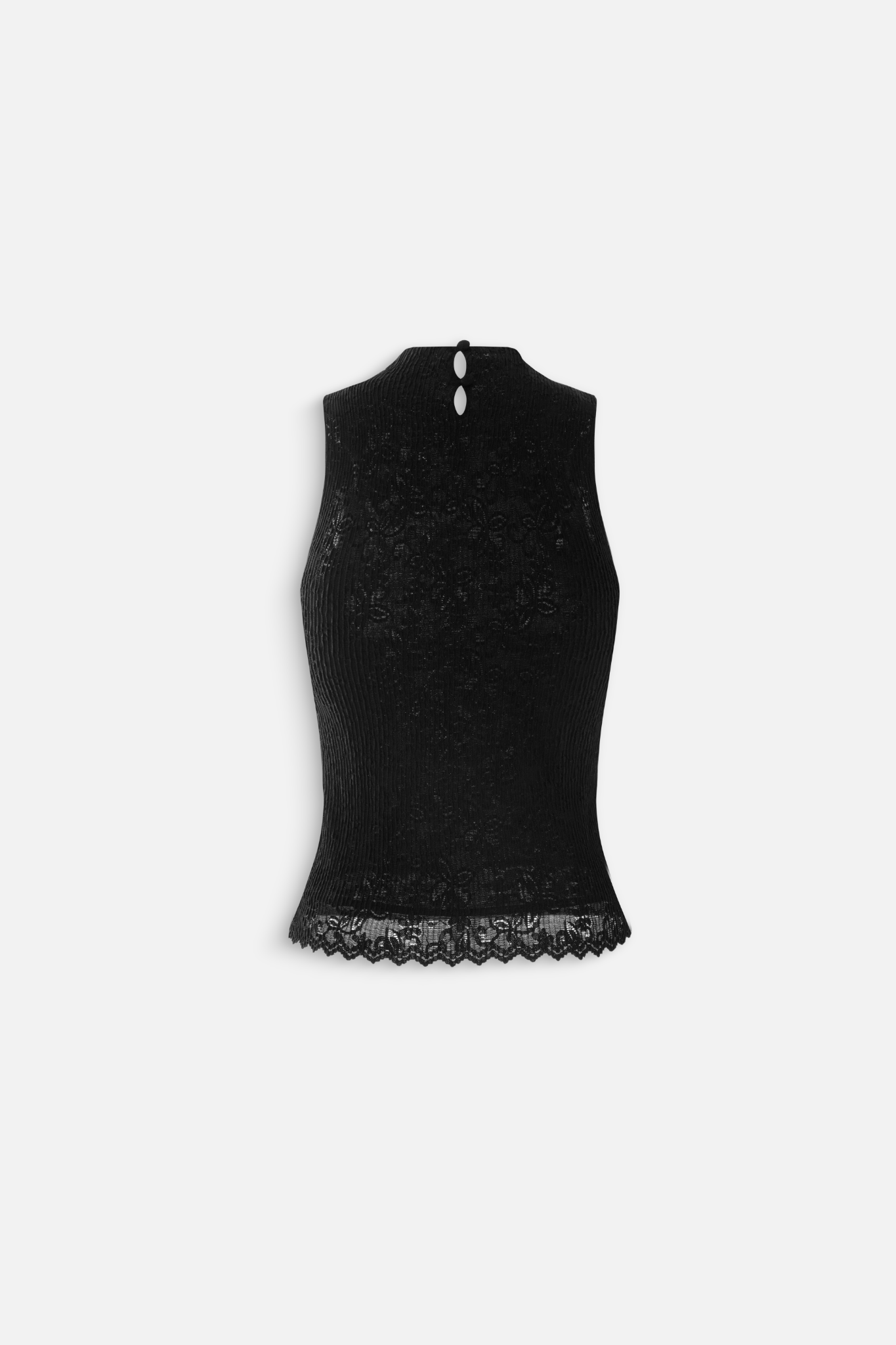 Áo Lace Turtleneck Tank Top nhiều màu