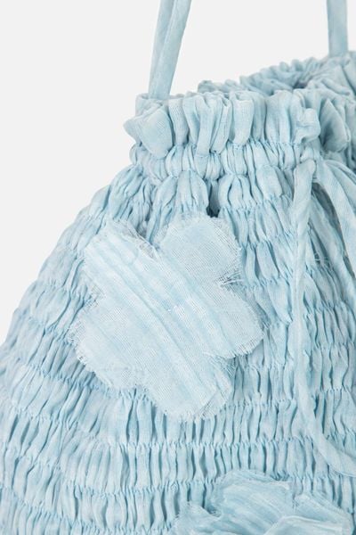  Túi dây rút Fleur Drawstring Hand Bag nhiều màu 